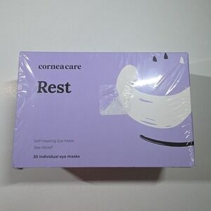 CorneaCare Rest: Self Heating Warm Compress for Eyes 30 Individual Eye Masks